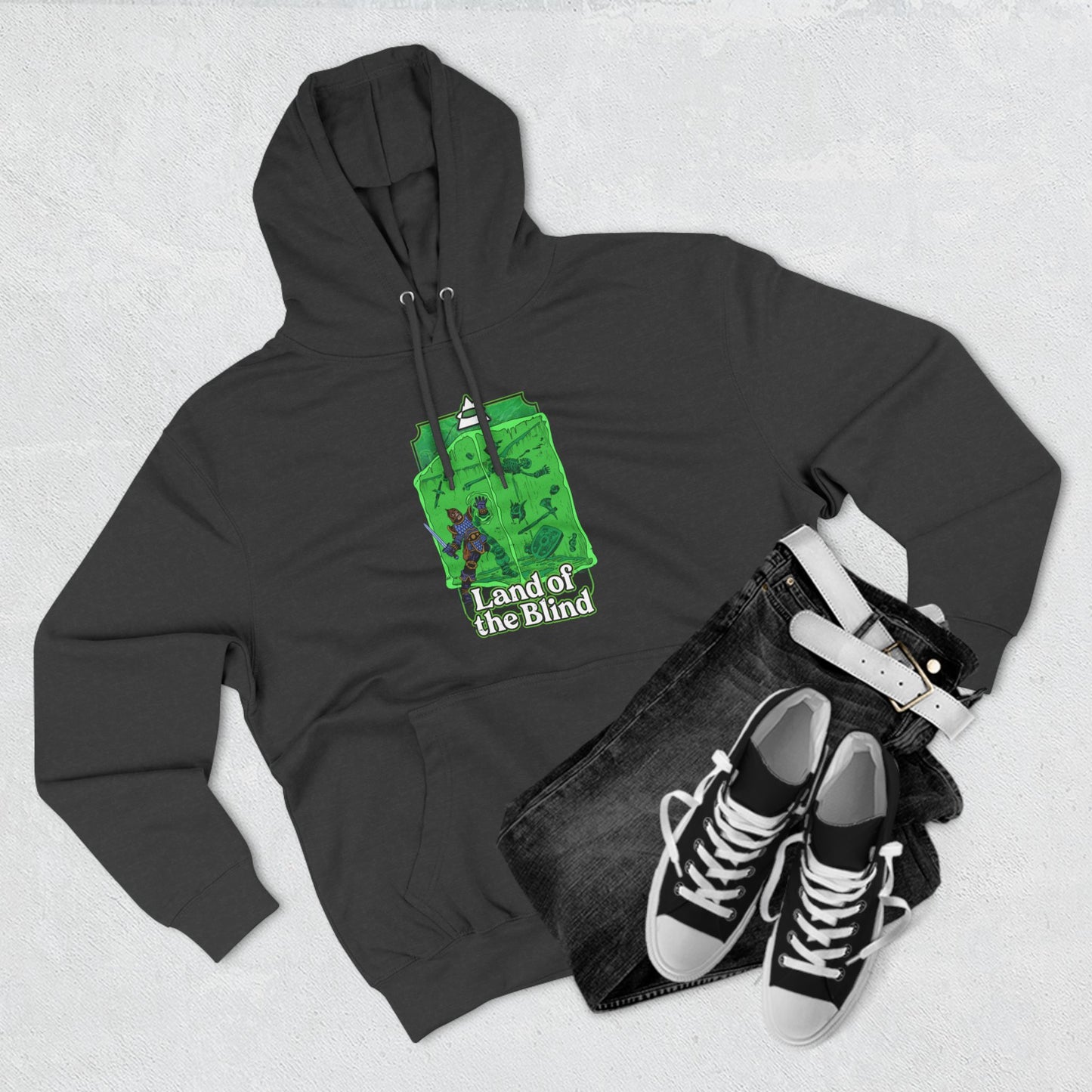 Gelatinous Cube Fleece Hoodie