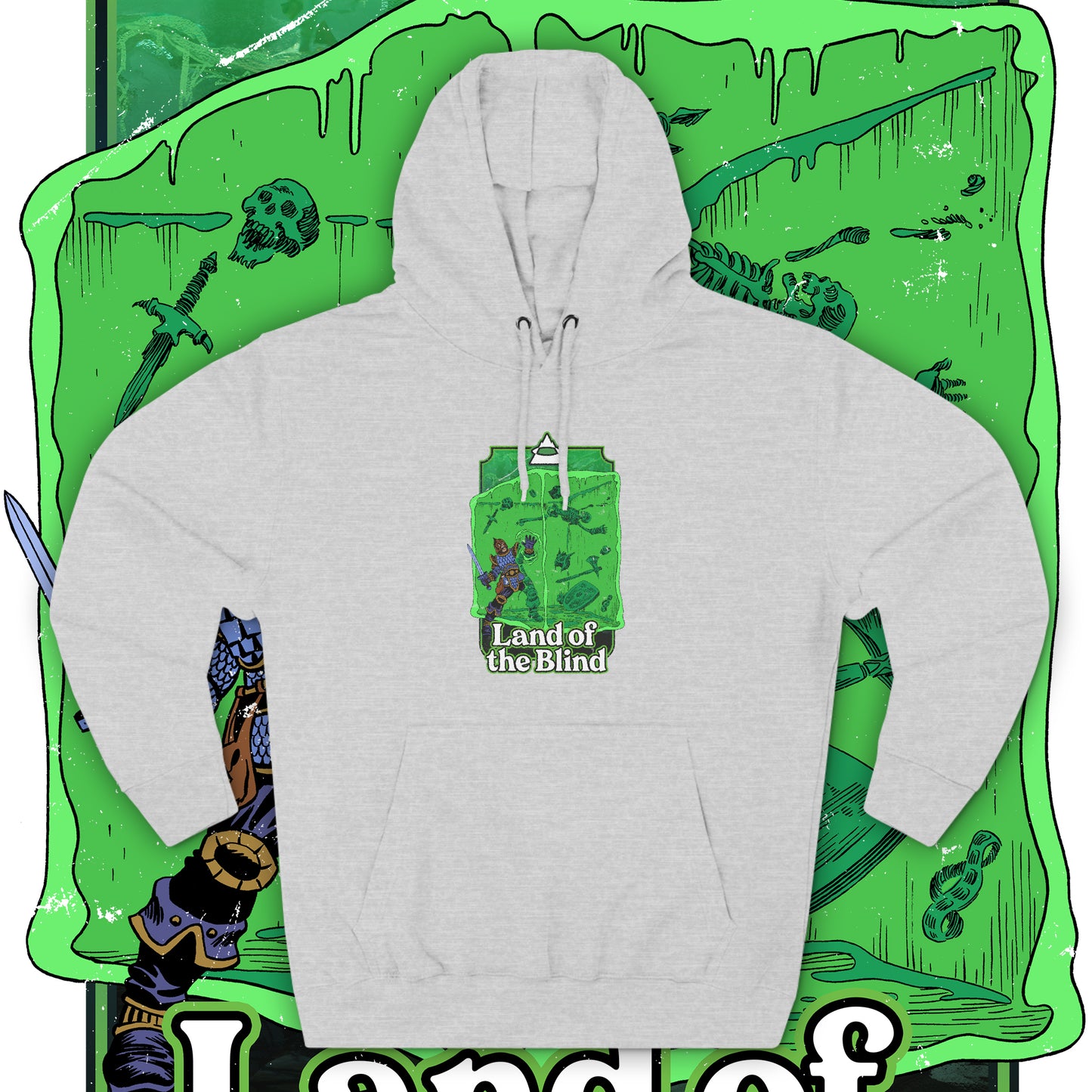 Gelatinous Cube Fleece Hoodie