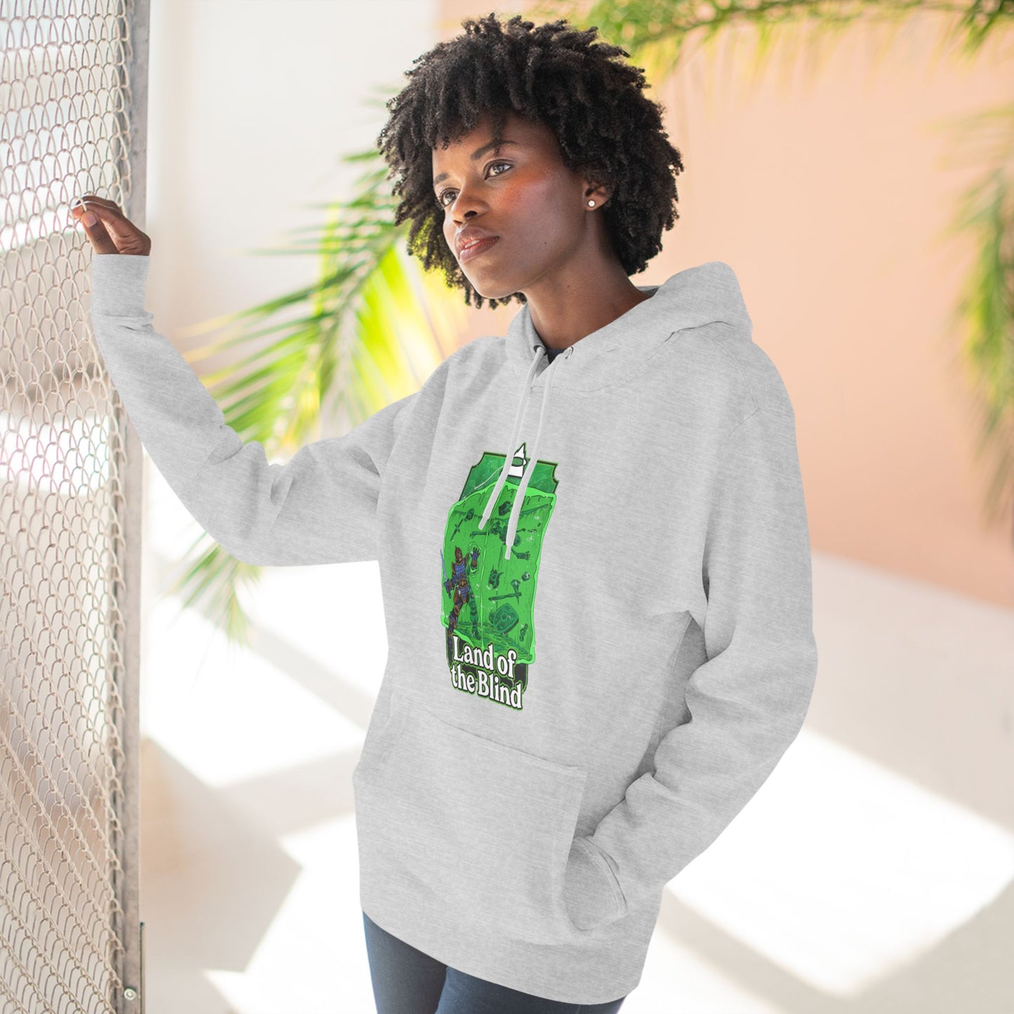 Gelatinous Cube Fleece Hoodie