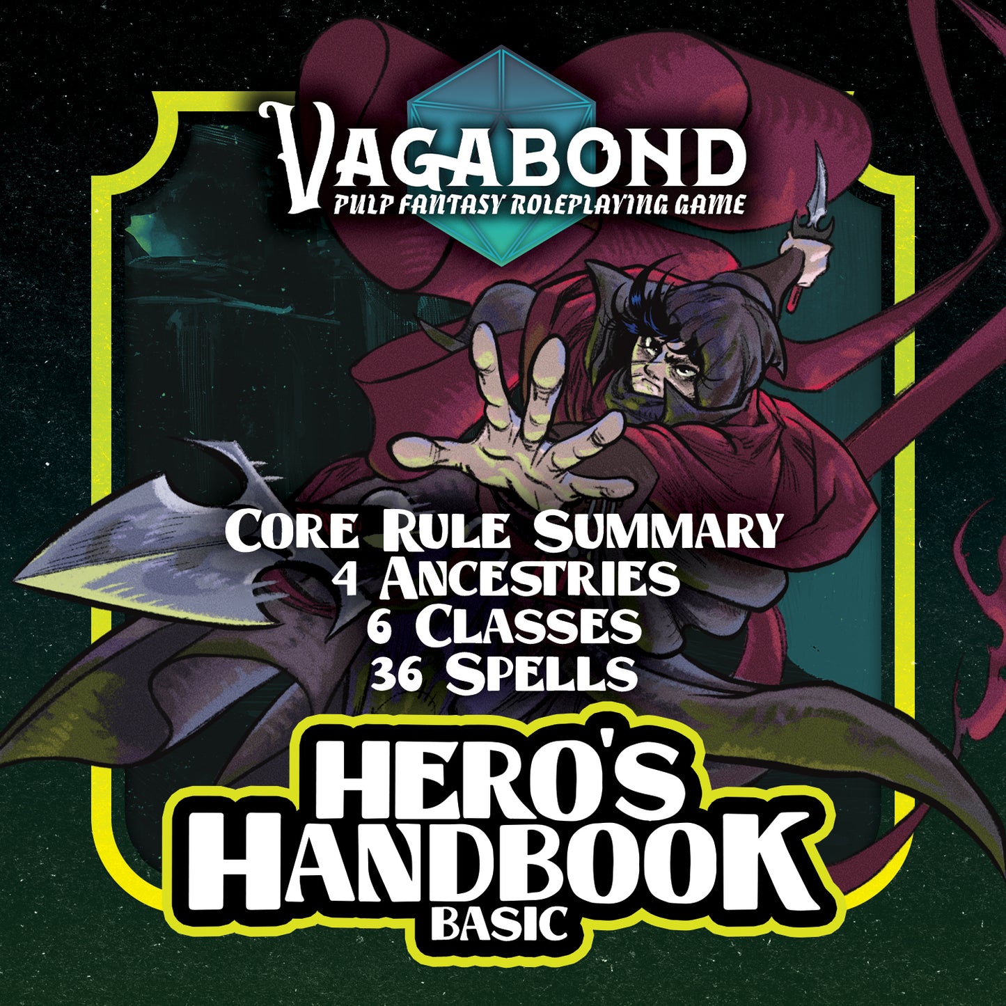 Vagabond // Pulp Fantasy RPG - Basic Hero's Handbook [PDF]