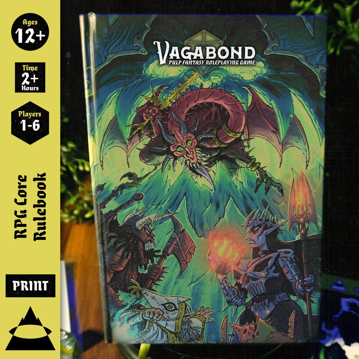 Vagabond // Pulp Fantasy Roleplaying Game: Core Rulebook [Print]