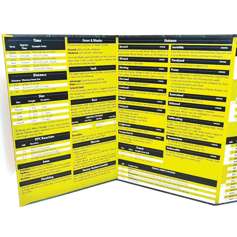 Vagabond // Pulp Fantasy RPG | GM Screen