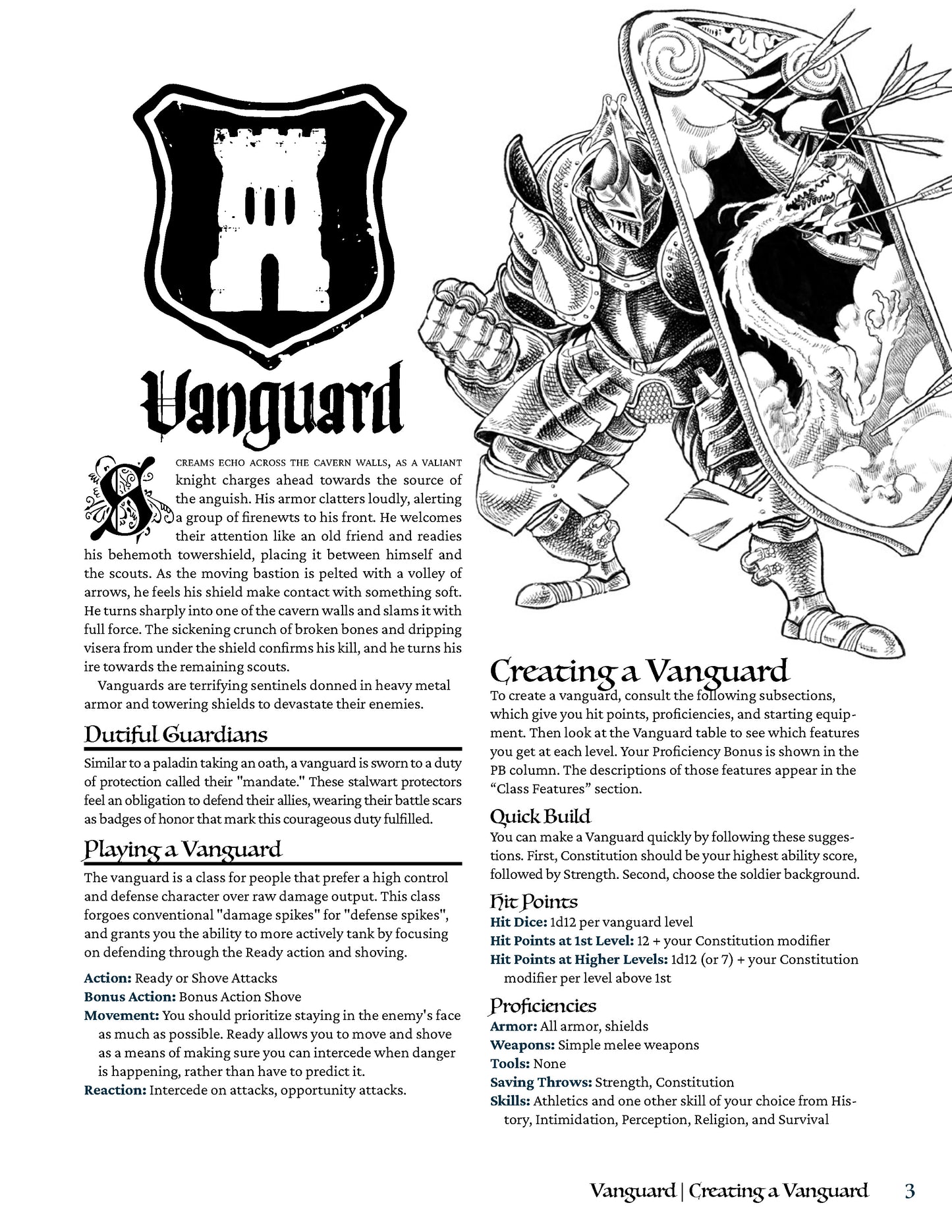 Vanguard Class - Preview Version